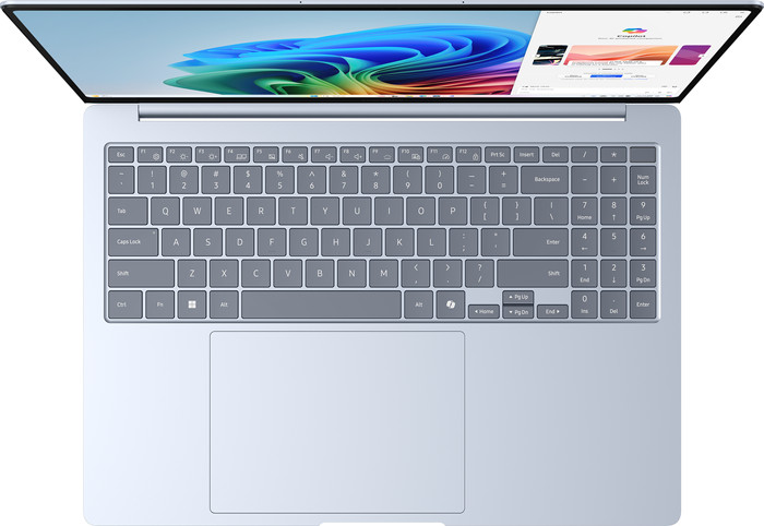 Samsung Galaxy Book4 Edge Copilot+ PC NP960XMB-KB1NL bovenkant