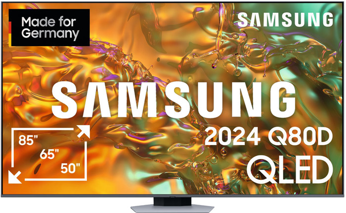 Samsung QLED GQ75Q80DAT (2024) vorne