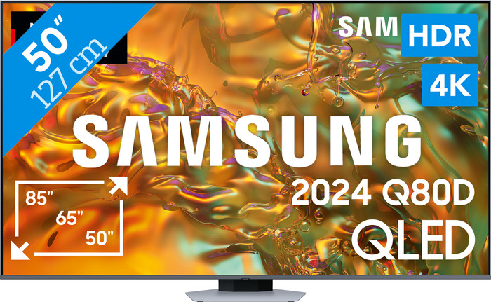 Samsung QLED GQ50Q80DAT (2024) Main Image