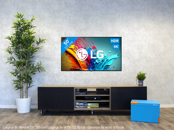 LG 50QNED85T6A (2024) visuel Coolblue 1