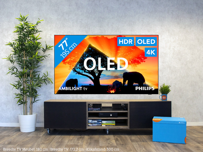 Philips 77OLED759 - Ambilight (2024) visual Coolblue 1