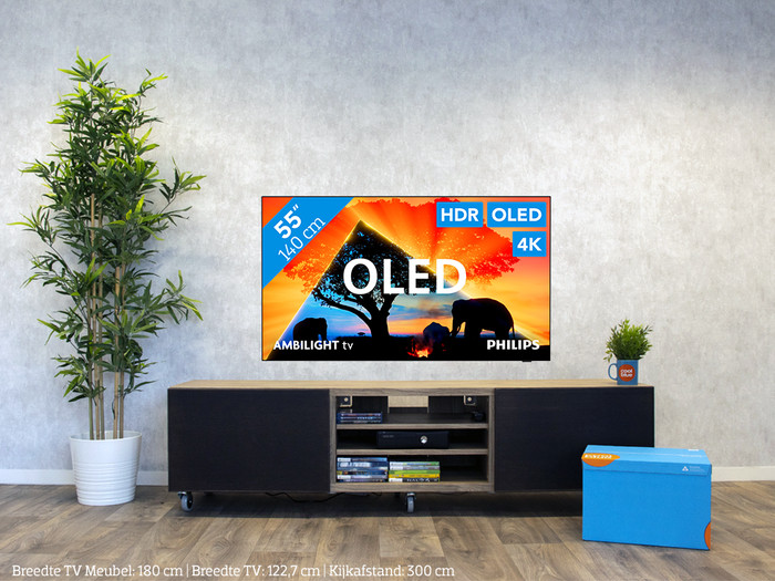 Philips 55OLED759 - Ambilight (2024) visual Coolblue 1