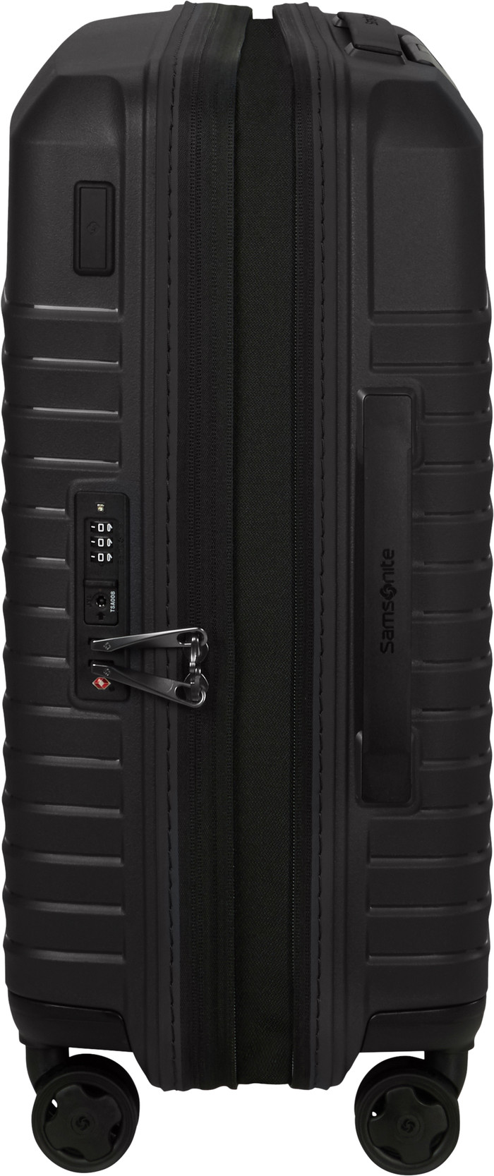 Samsonite Intuo Expandable Spinner 55 cm Black linke seite