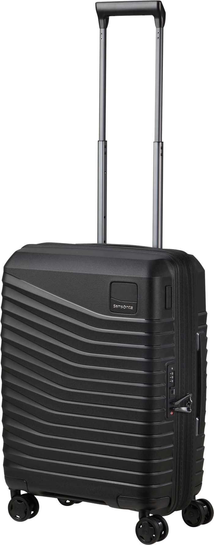 Samsonite Intuo Expandable Spinner 55 cm Black vorne