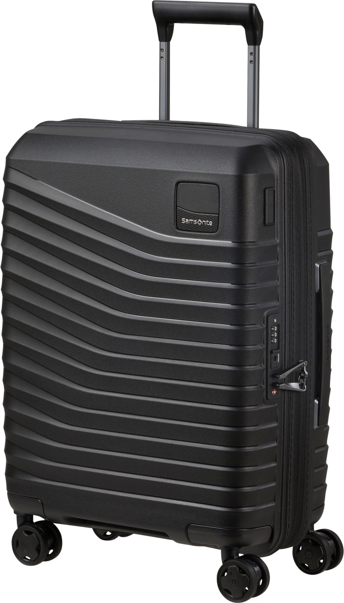 Samsonite Intuo Expandable Spinner 55 cm Black vorne