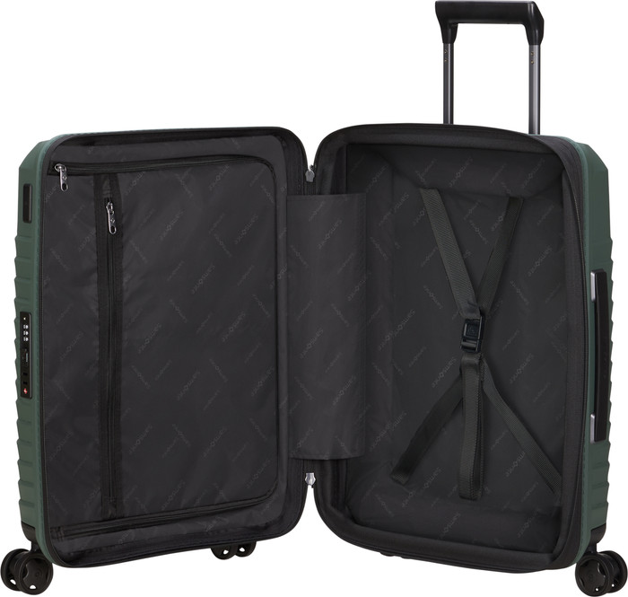Samsonite Intuo Expandable Spinner 55cm Olive Green inside