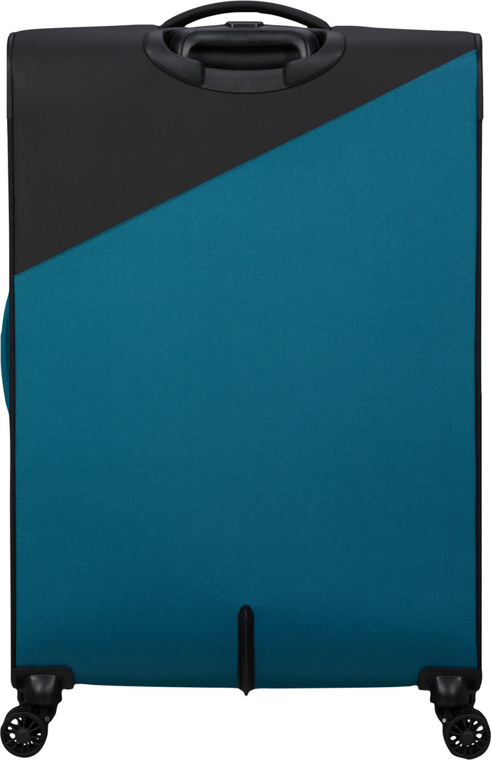 American Tourister Daring Dash Expandable Spinner 77cm Black/Blue back