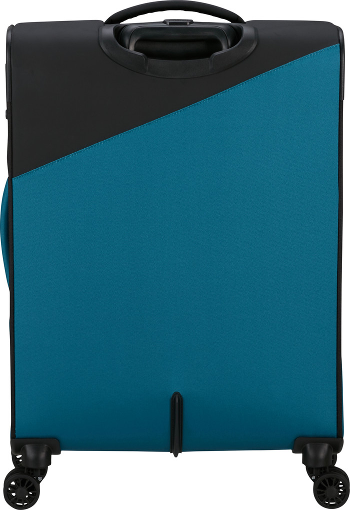 American Tourister Daring Dash Expandable Spinner 66cm Black/Blue back