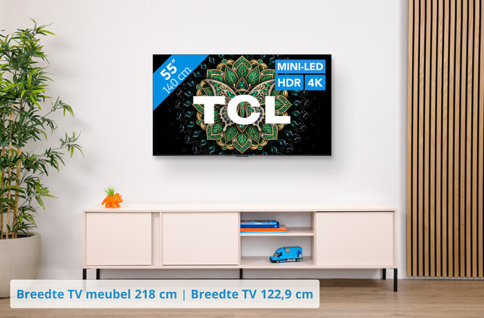 TCL QD Mini-led 55" C69K Pro (2026) visual Coolblue 1