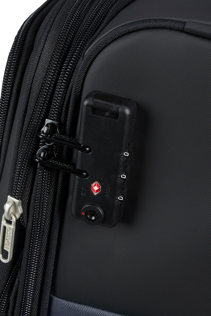American Tourister Daring Dash Expandable Spinner 55cm Black/Grey detail