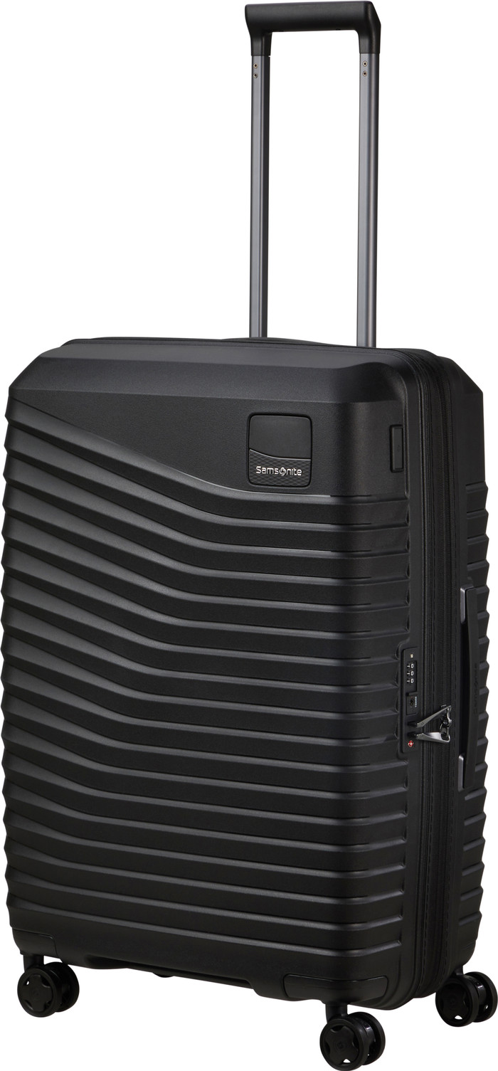 Samsonite Intuo Expandable Spinner 69cm Duo Pack Black voorkant