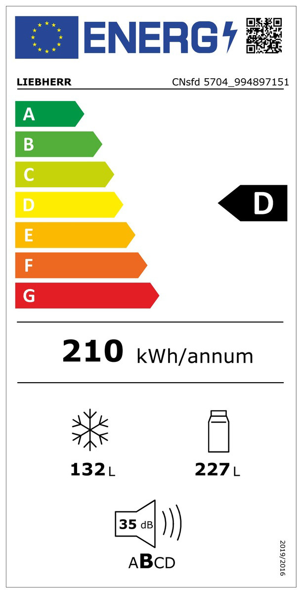 Liebherr CNsfd 5704-22 energielabel