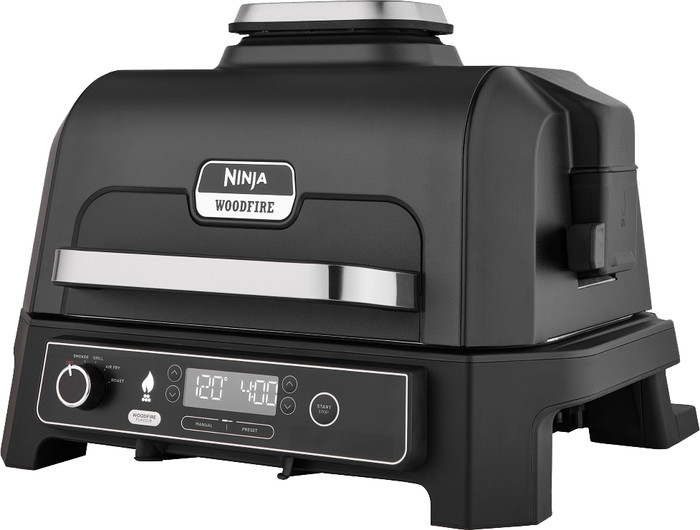 Ninja Woodfire Electric BBQ Grill and Smoker OG850EU right side