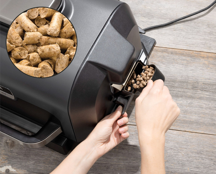 Ninja Woodfire Electric BBQ Grill and Smoker OG850EU detail