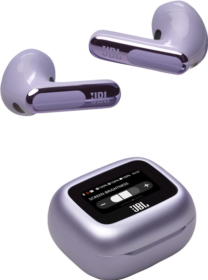 JBL Live Flex 3 Lila detail