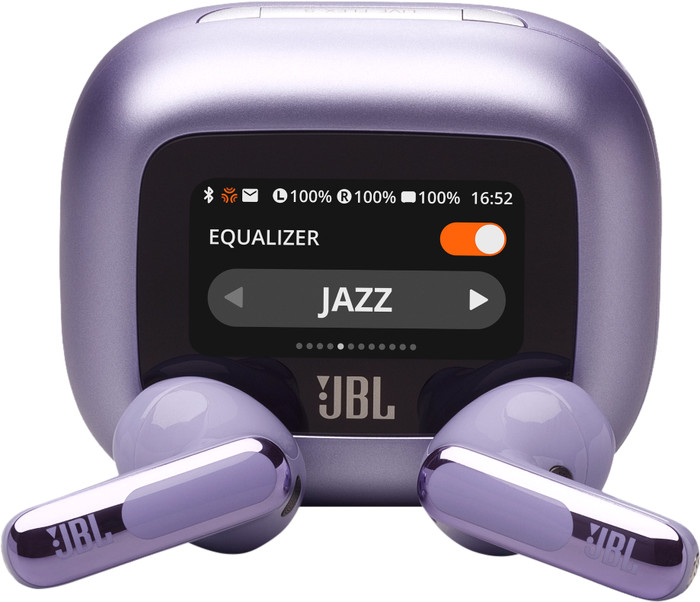 JBL Live Flex 3 Lila detail