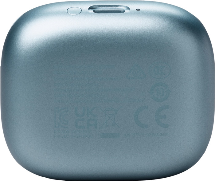 JBL Live Flex 3 Blauw onderkant