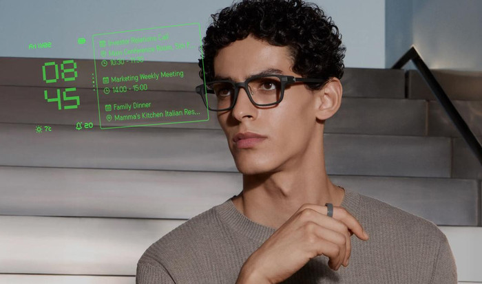 EvenRealities Even G2A Smart Glasses Green product in use