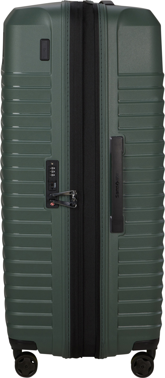 Samsonite Intuo Expandable Spinner 81cm Olive Green right side