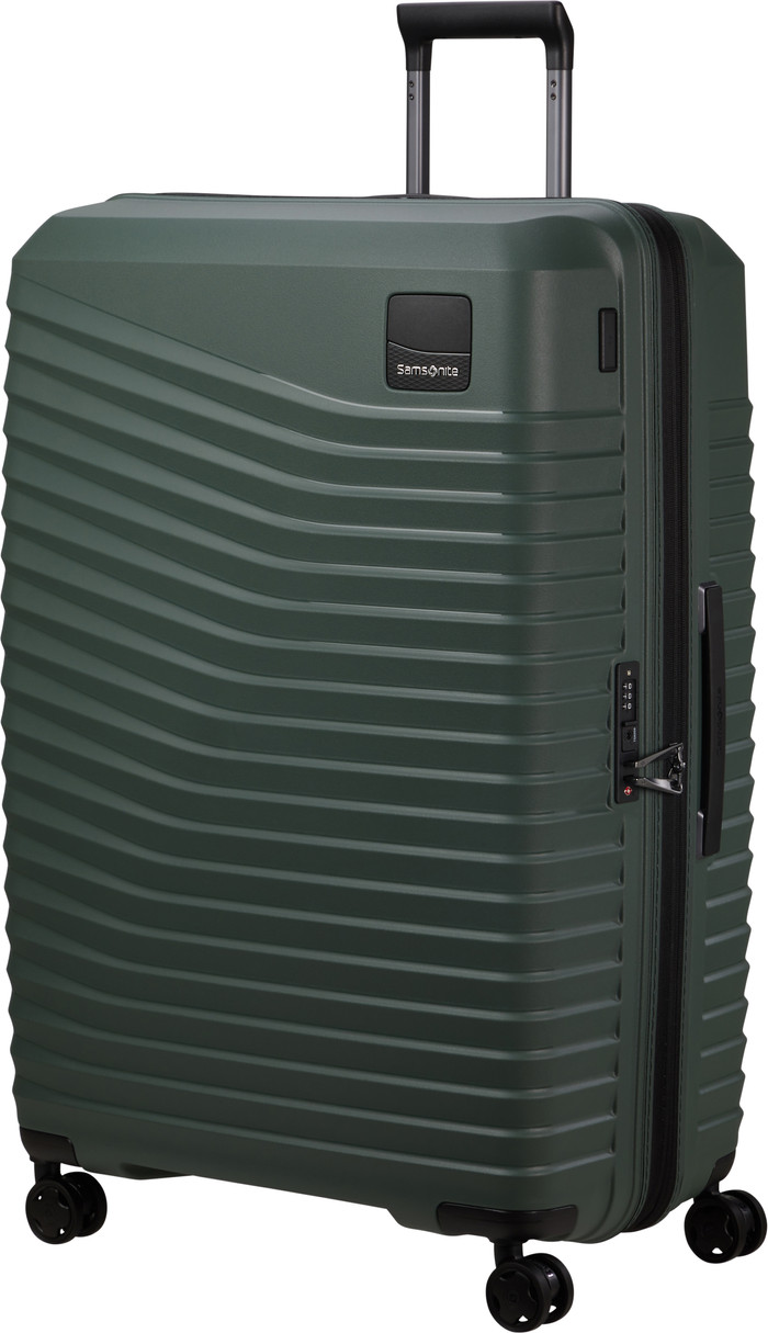 Samsonite Intuo Expandable Spinner 81cm Olive Green front