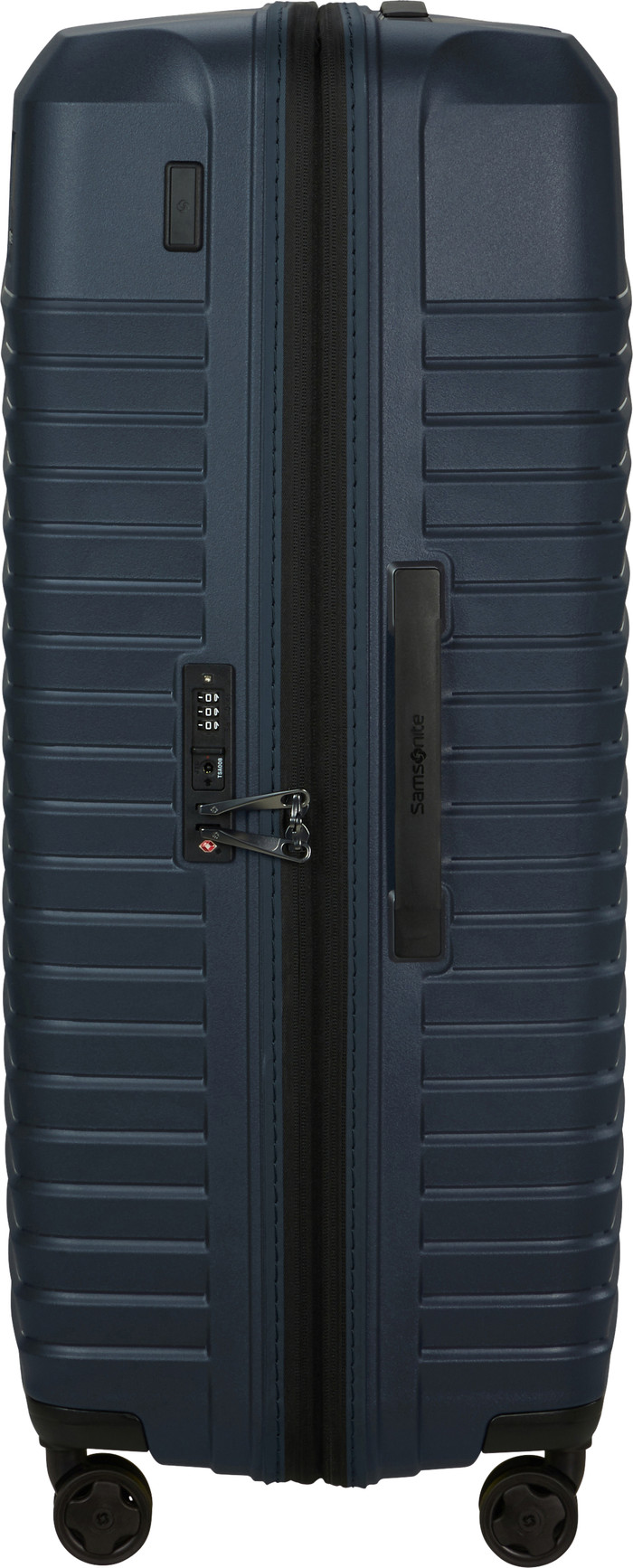 Samsonite Inuto Expandable Spinner 81 cm Blue Nights linke seite