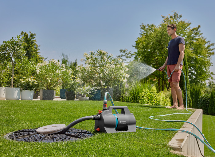 Gardena Besproeiingspomp 4200 Silent product in gebruik