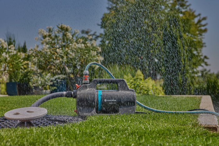 Gardena Besproeiingspomp 4200 Silent product in gebruik