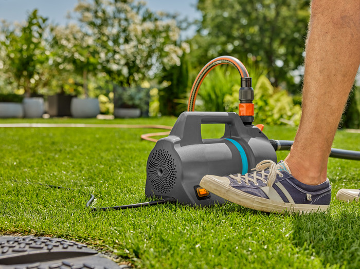 Gardena Besproeiingspomp 4200 Silent product in gebruik