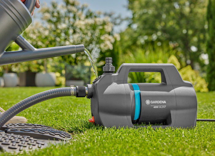 Gardena Besproeiingspomp 4200 Silent product in gebruik