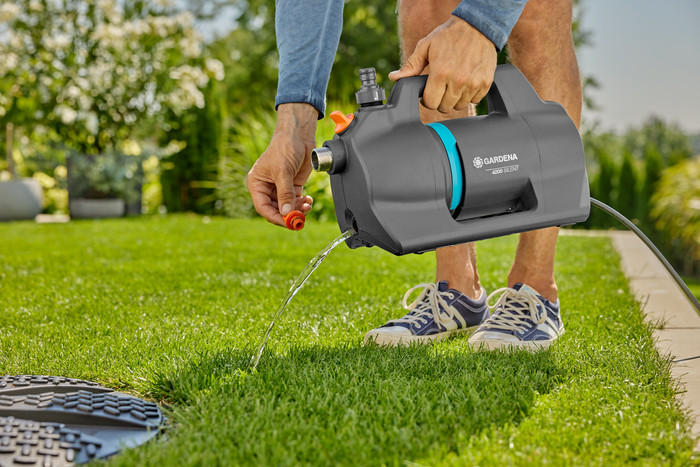 Gardena Besproeiingspomp 4200 Silent product in gebruik