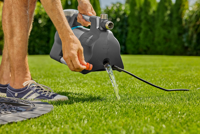 Gardena Besproeiingspomp 5600 Silent+ product in gebruik