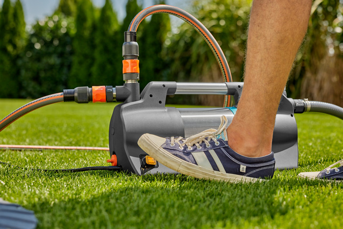 Gardena Besproeiingspomp 5600 Silent+ product in gebruik