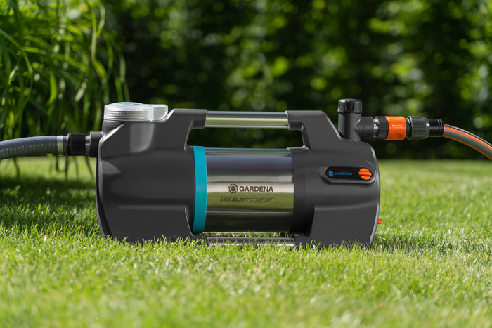 Gardena Besproeiingspomp 6300 SilentComfort product in gebruik