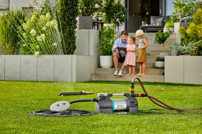 Gardena Besproeiingspomp 6300 SilentComfort product in gebruik