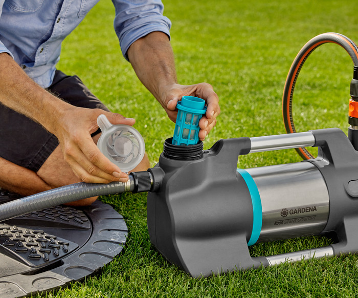 Gardena Besproeiingspomp 6300 SilentComfort product in gebruik