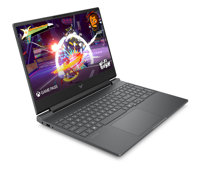 HP Victus 15-fa2050nd linkerkant
