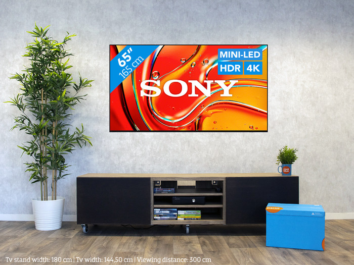 Sony 65 inches Bravia 7 4K QLED XR Mini-LED (2024) visual Coolblue 1