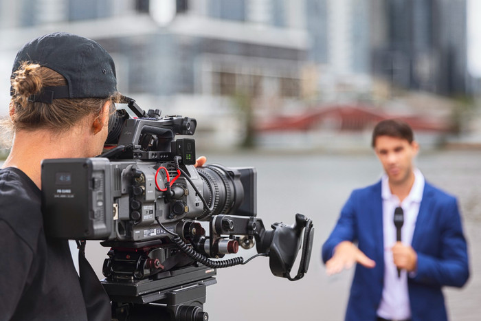 RØDE Interview Pro product in use
