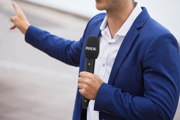 RØDE Interview Pro product in use