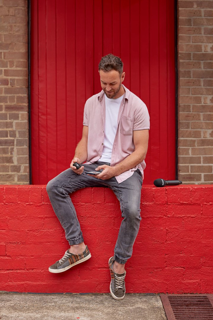 RØDE Interview Pro product in use