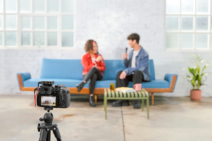 RØDE Interview Pro product in use