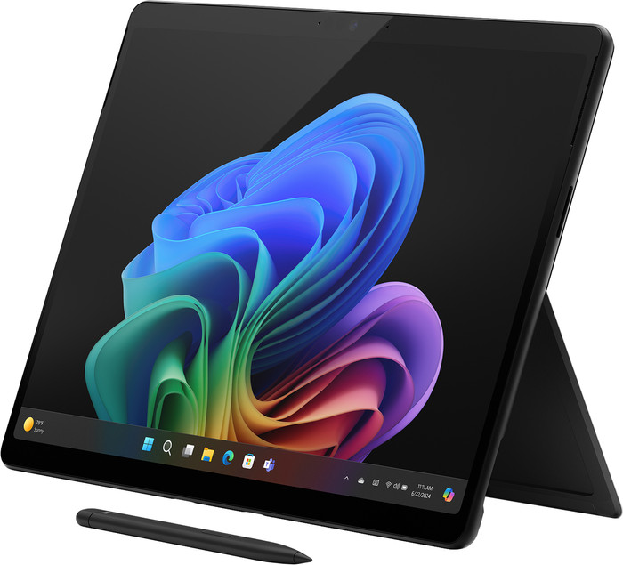 Microsoft Surface Pro Copilot+ PC OLED Snapdragon X Elite / 16GB / 512GB Black rechterkant