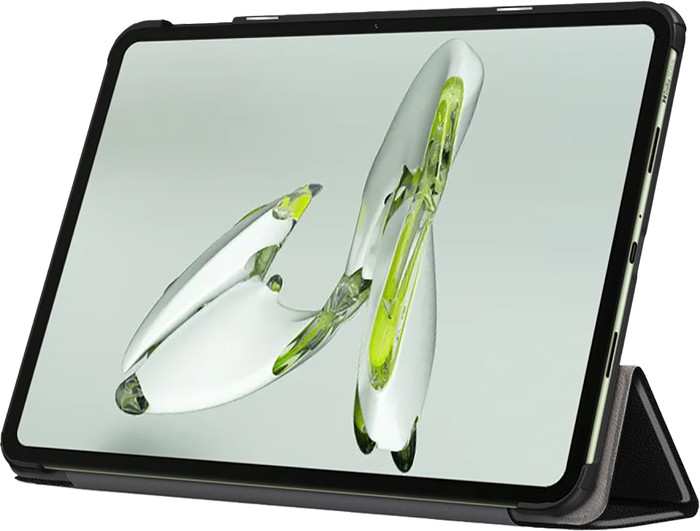 Just in Case Tri-Fold OnePlus Pad Go Book Case Black left side