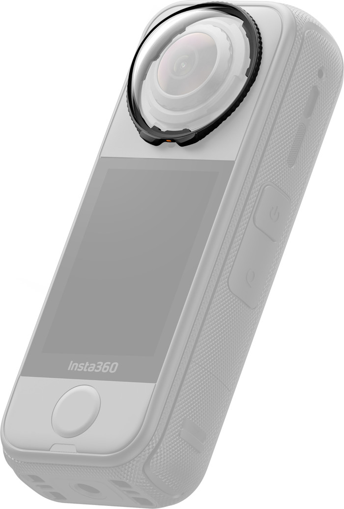 Insta360 X4 Air Premium Lens Guards product in gebruik
