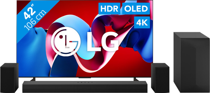 LG OLED42C45LA (2024)  + Soundbar Main Image