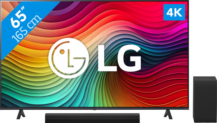 LG 65NANO81T6A (2024) + Soundbar Main Image