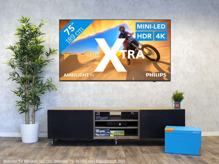 Philips The Xtra 75PML9009 - QD Mini-led (2024) visual Coolblue 1