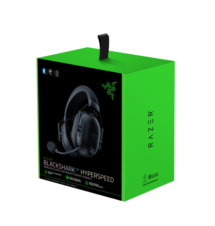 Razer BlackShark V2 HyperSpeed Zwart verpakking