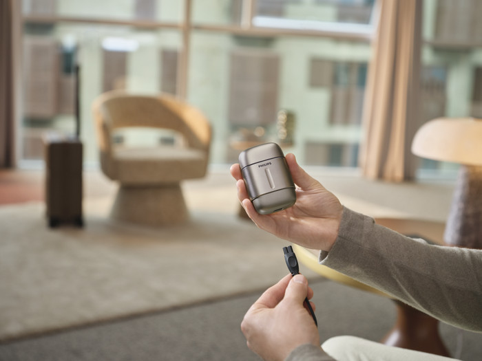 Philips Compact Shaver 700 S791/06 product in gebruik