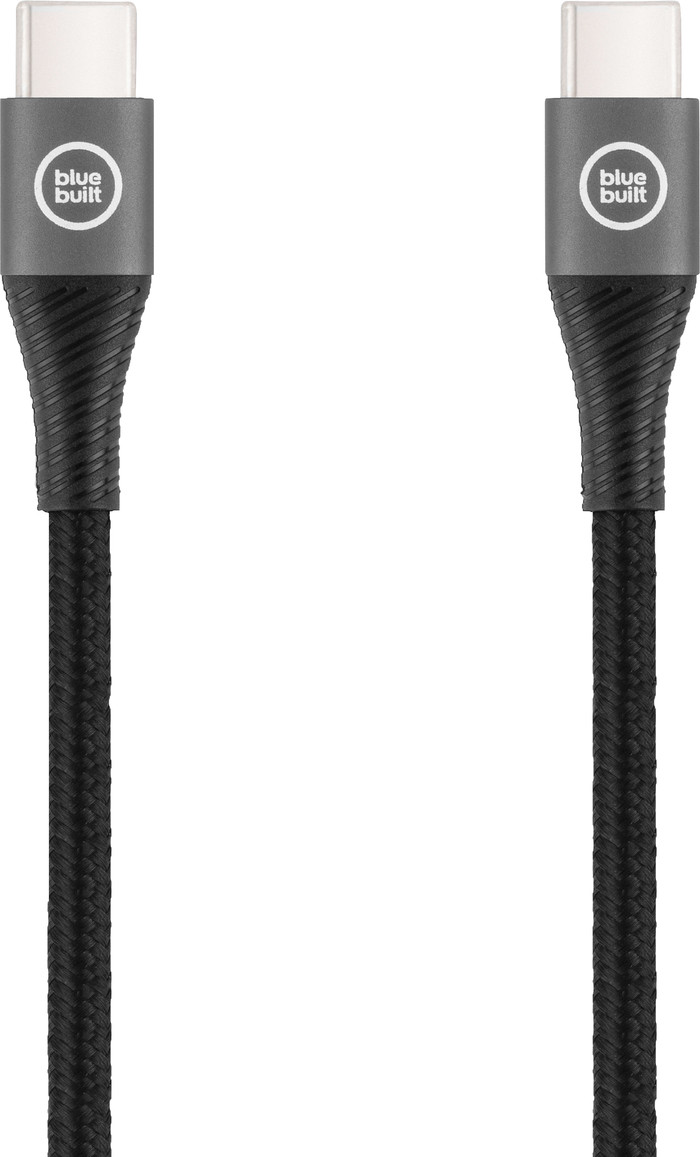 BlueBuilt Usb C naar Usb C Kabel 1,5m Nylon Zwart Main Image